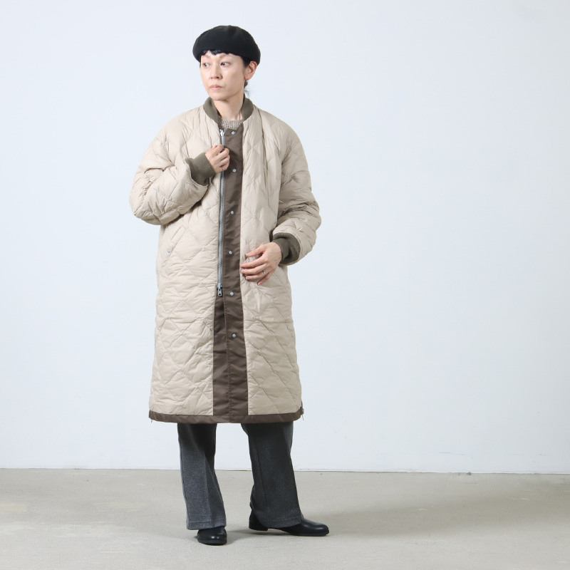 08sircus(ゼロエイトサーカス) 08sircus × TAION Down long MA-1 reversible