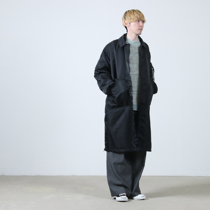 08sircus(ゼロエイトサーカス) 08sircus × TAION Down long MA-1 reversible