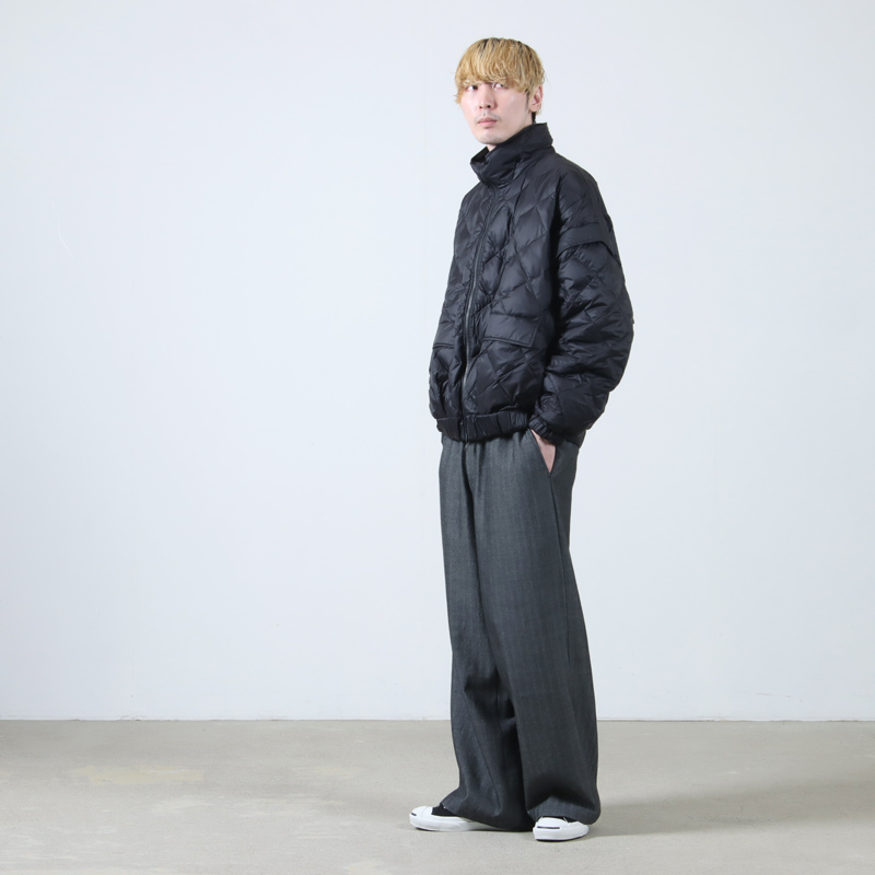 08sircus(ゼロエイトサーカス) 08sircus × TAION Down detachable short blouson reversible