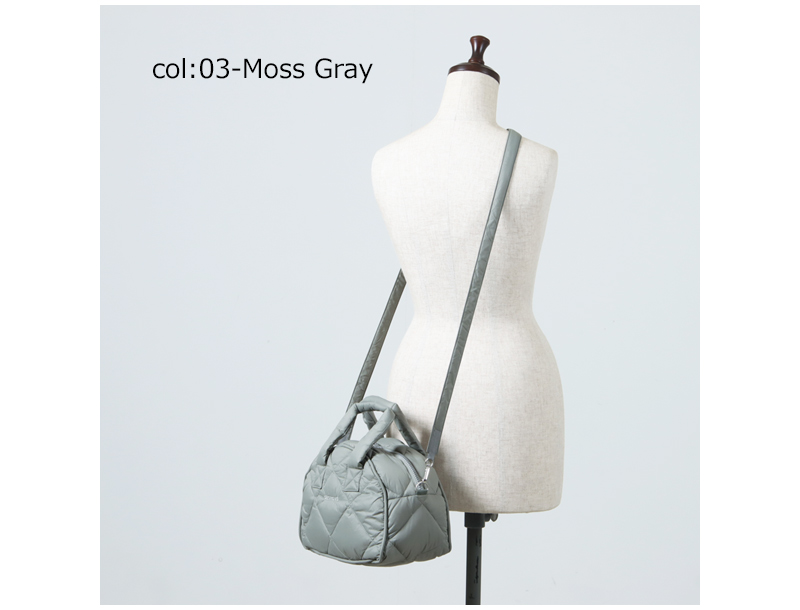 08sircus(ゼロエイトサーカス) 08sircus × TAION Down mini  boston bag