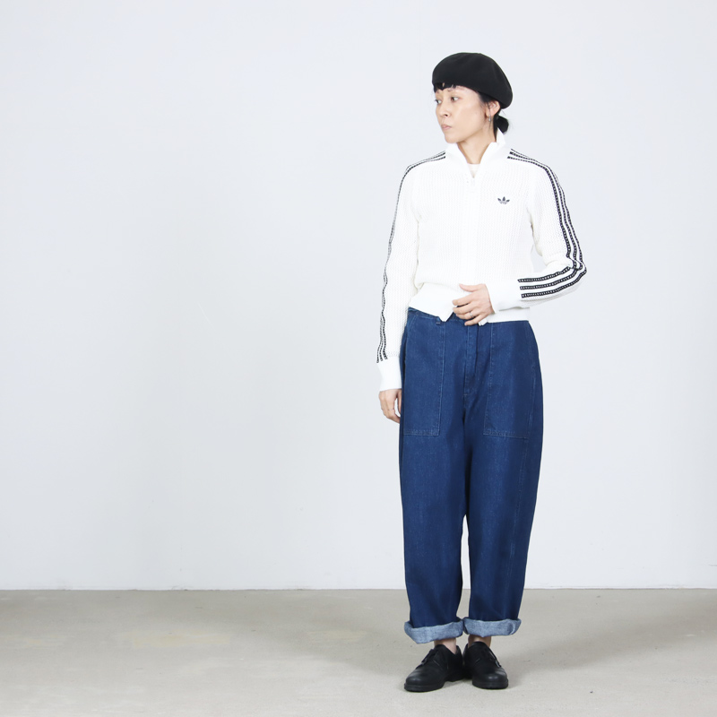 adidas originals(アディダス オリジナルス) KNITTED CROCHET FIREBIRD TRACK TOP