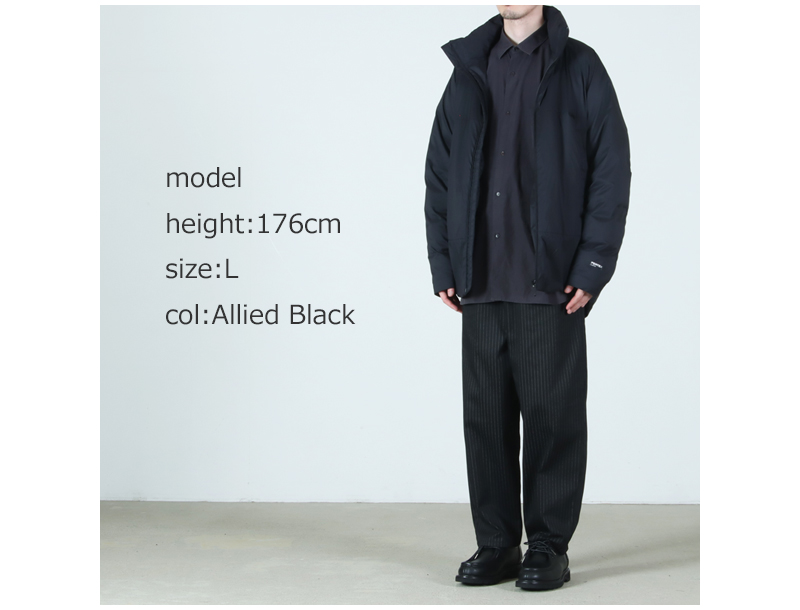 ALLIED Feather + Down(アライドフェザーアンドダウン) Cocoon Down Coat