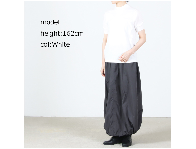 ALWEL(オルウェル) MOCK NECK TEE