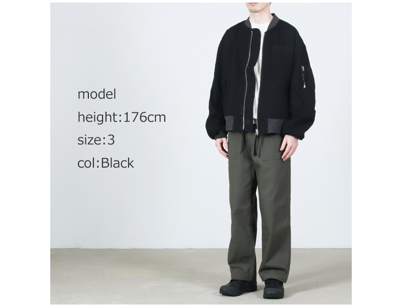 ANACHRONORM(アナクロノーム) DUAL DENIM MA-1