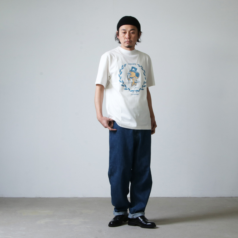 and wander(ɥ) JERRY T by JERRY UKAI short  sleeve T for man