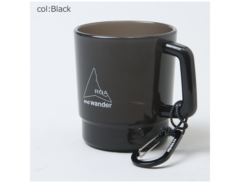 and wander(アンドワンダー) ROA × and wander ROA PP mug