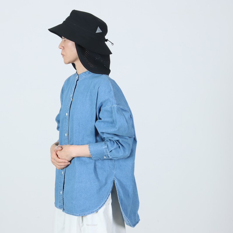 and wander(アンドワンダー) tech hat