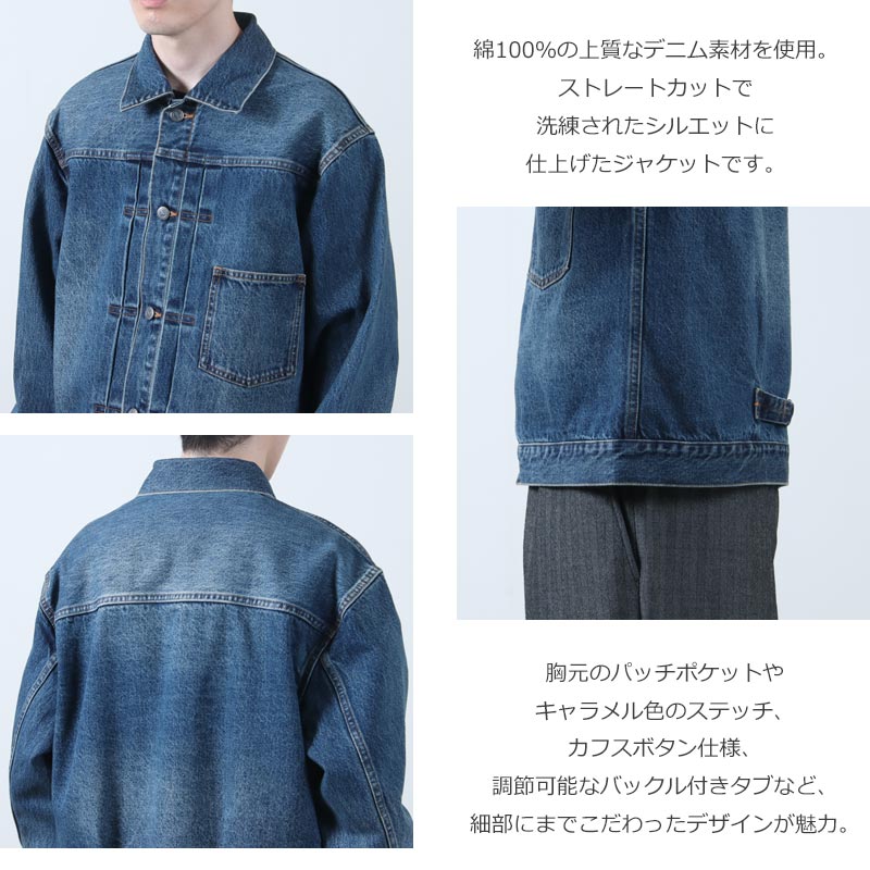 A.P.C.(アーペーセー) VESTE JEAN 1st-DENIM DELAVE 90'S