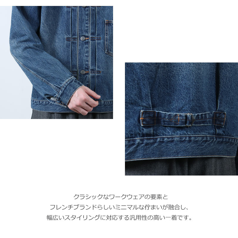 A.P.C.(アーペーセー) VESTE JEAN 1st-DENIM DELAVE 90'S