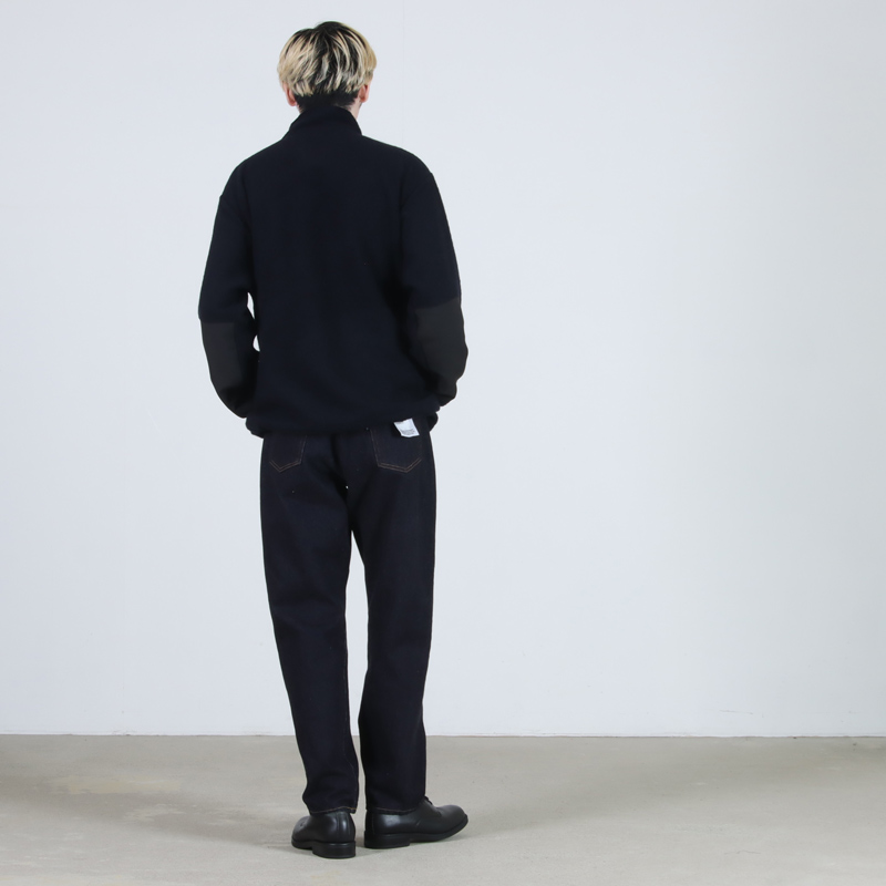 A VONTADE(ア ボンタージ) Wool Pile Half Zip Jacket