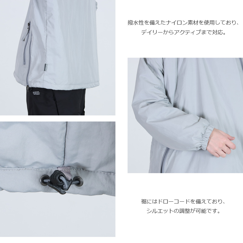 AXESQUIN(アクシーズクイン) BIAS ZIP INSULATED JACKET