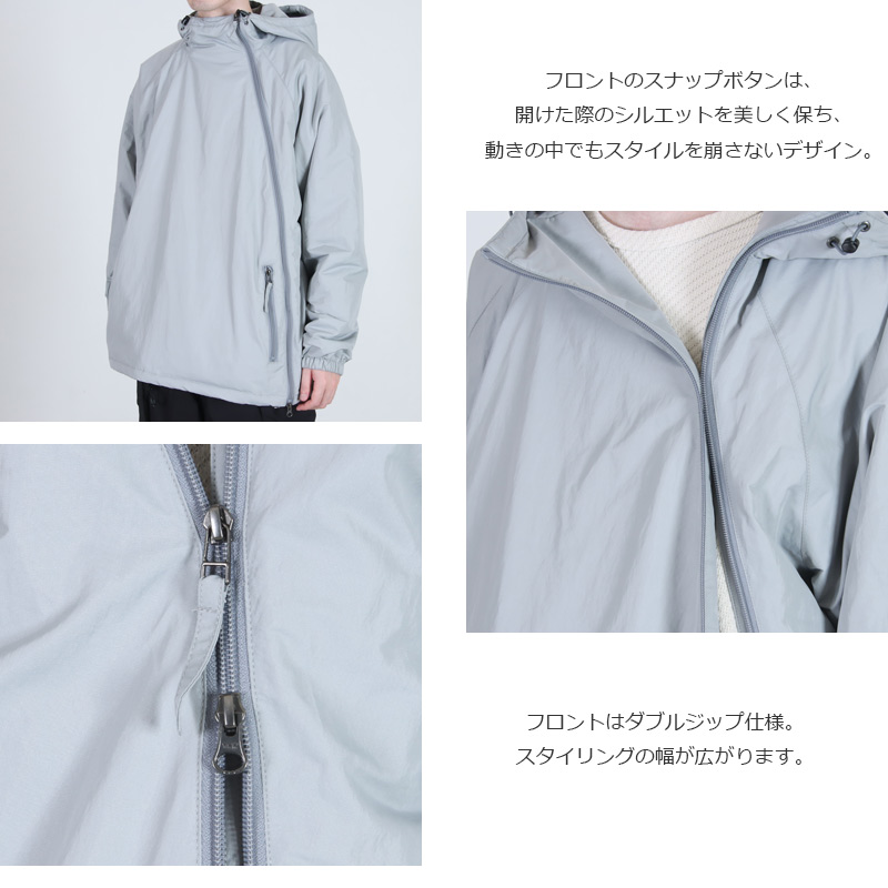 AXESQUIN(アクシーズクイン) BIAS ZIP INSULATED JACKET