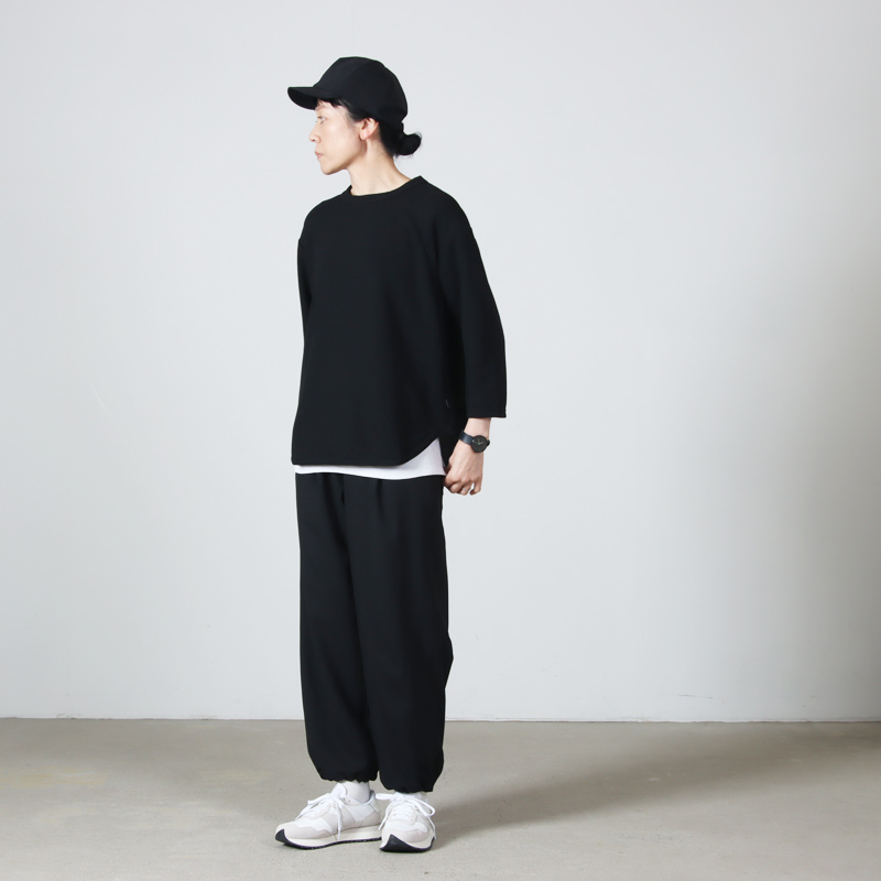 AXESQUIN(アクシーズクイン) QD ECO WAFFLE FOOTBALL TEE