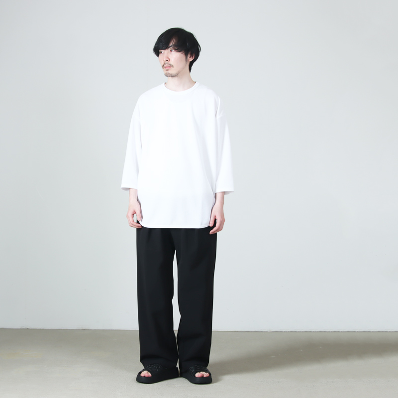 AXESQUIN(アクシーズクイン) QD ECO WAFFLE FOOTBALL TEE