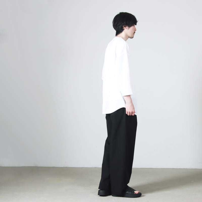 AXESQUIN(アクシーズクイン) QD ECO WAFFLE FOOTBALL TEE