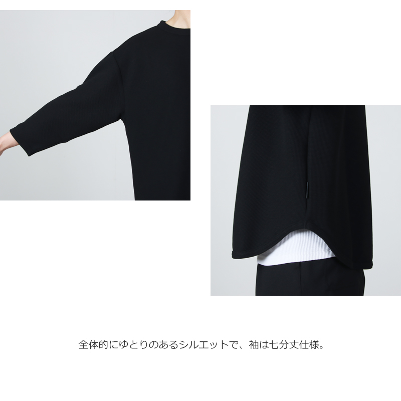 AXESQUIN(アクシーズクイン) QD ECO WAFFLE FOOTBALL TEE