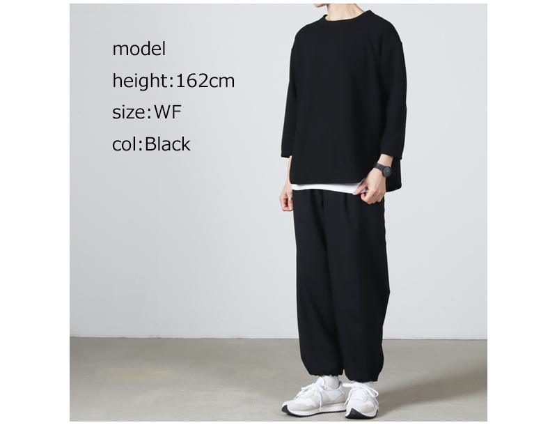 AXESQUIN(アクシーズクイン) QD ECO WAFFLE FOOTBALL TEE