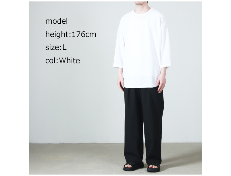 AXESQUIN(アクシーズクイン) QD ECO WAFFLE FOOTBALL TEE