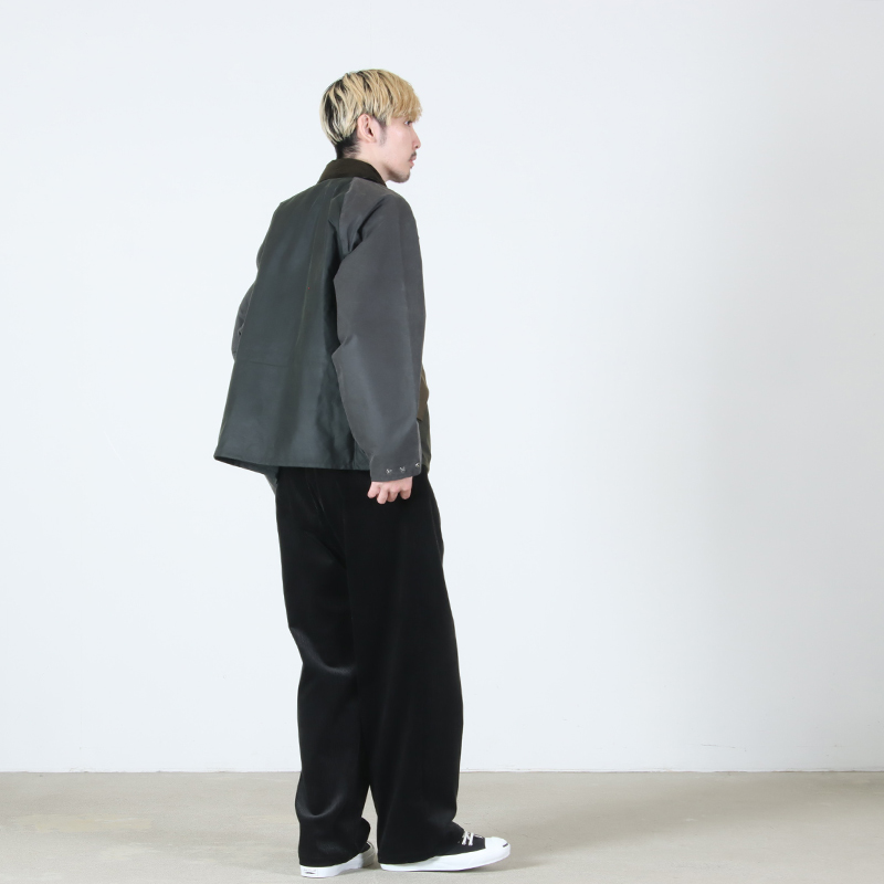 BARBOUR(バブアー) patchwork transport wax jacket