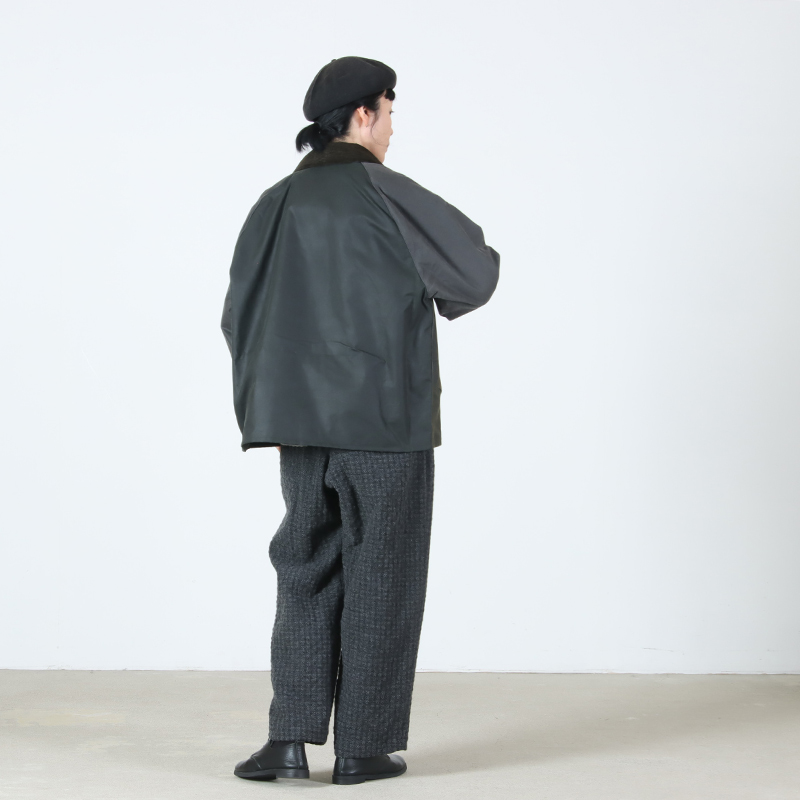 BARBOUR(バブアー) patchwork transport wax jacket