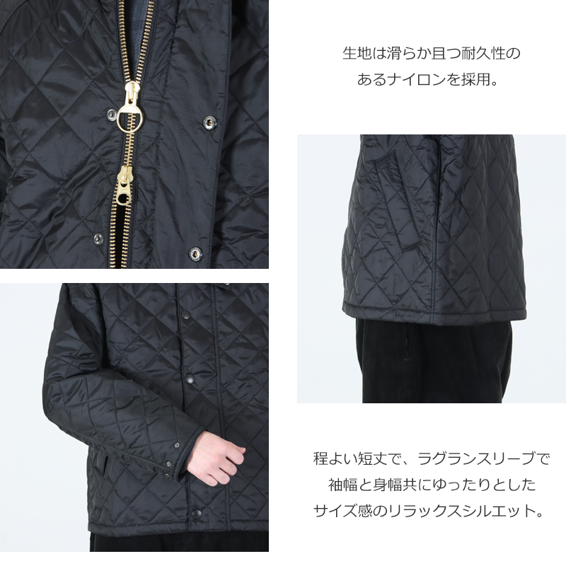 BARBOUR(バブアー) os transport quilted jacket