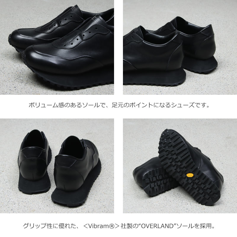 BEAUTIFUL SHOES(ビューティフルシューズ) LEATHER SNEAKERS(LACELESS)