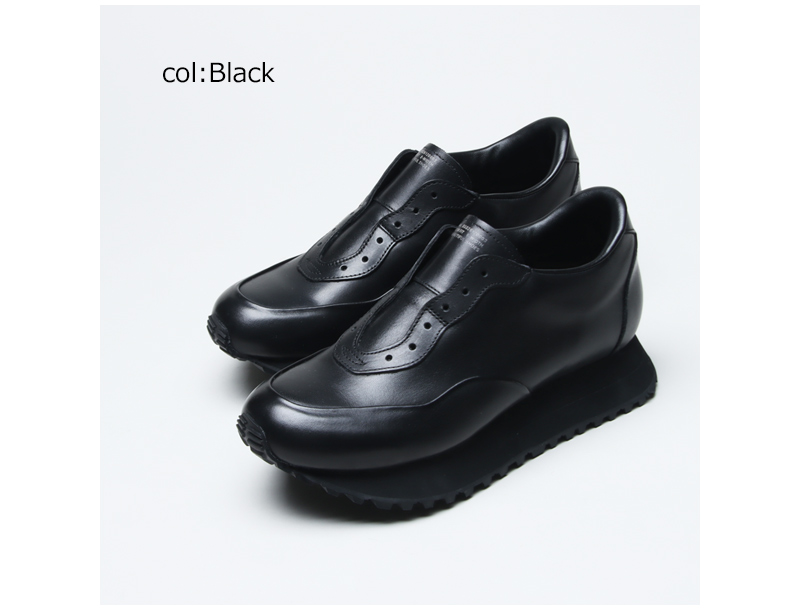 BEAUTIFUL SHOES(ビューティフルシューズ) LEATHER SNEAKERS(LACELESS)