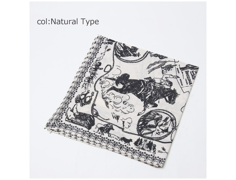 BINDU(ビンドゥー) Bandana Midwest - Natural Type