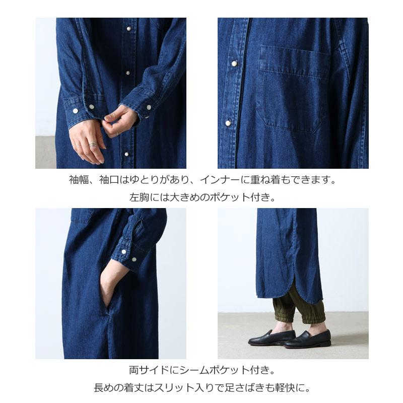 blanc basque(ブランバスク) 8ozデニム LONG