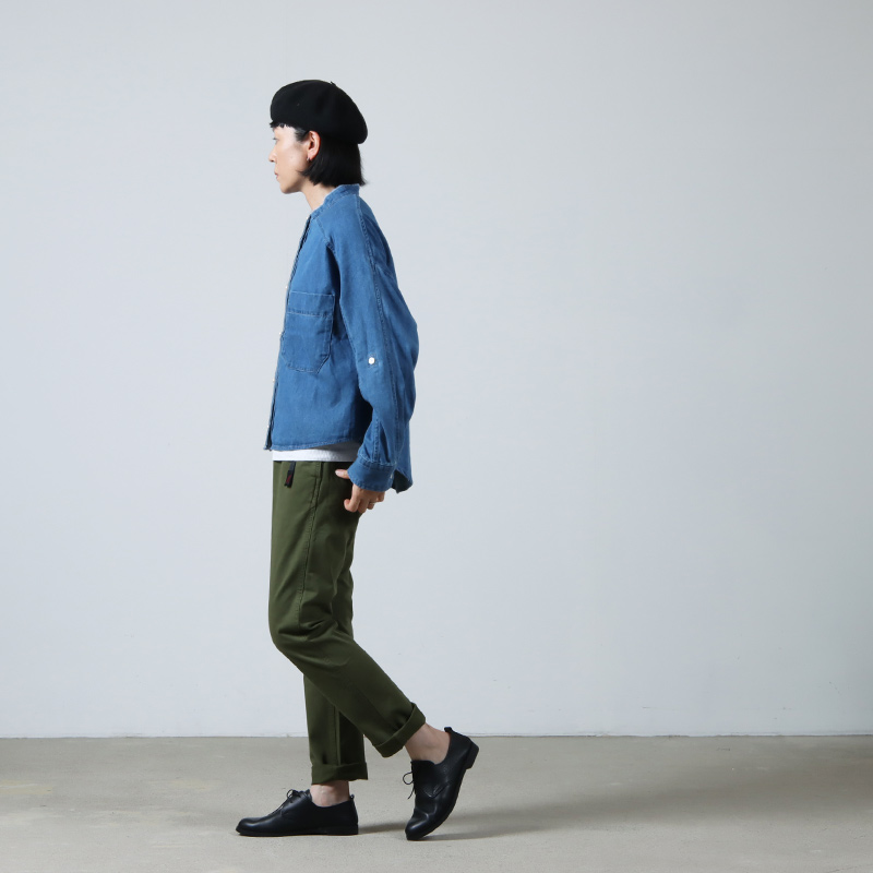 blanc basque(ブランバスク) 8ozデニムシャツ