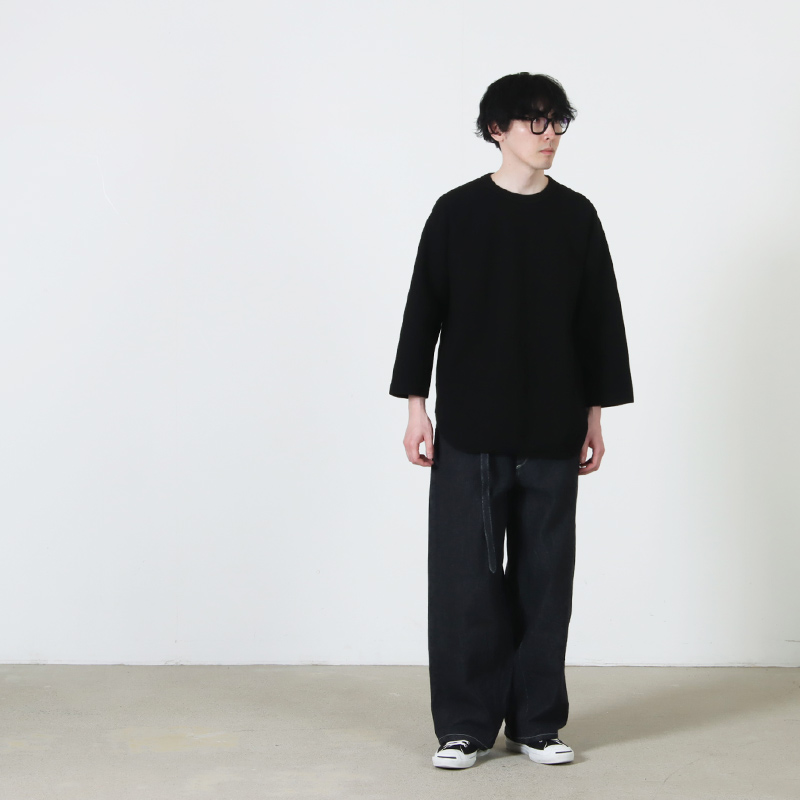 blurhms(ブラームス) 12.9oz Denim Bias Belted Pants