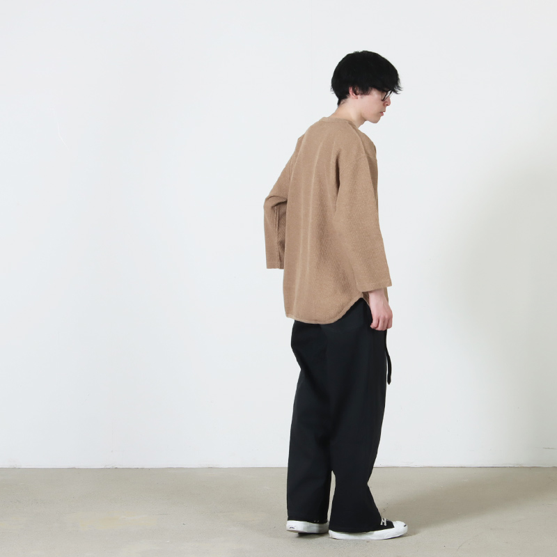 blurhms(ブラームス) 12.9oz Denim Bias Belted Pants