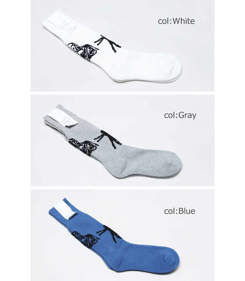 BRU NA BOINNE(ブルーナボイン) Pile Socks Leonardo