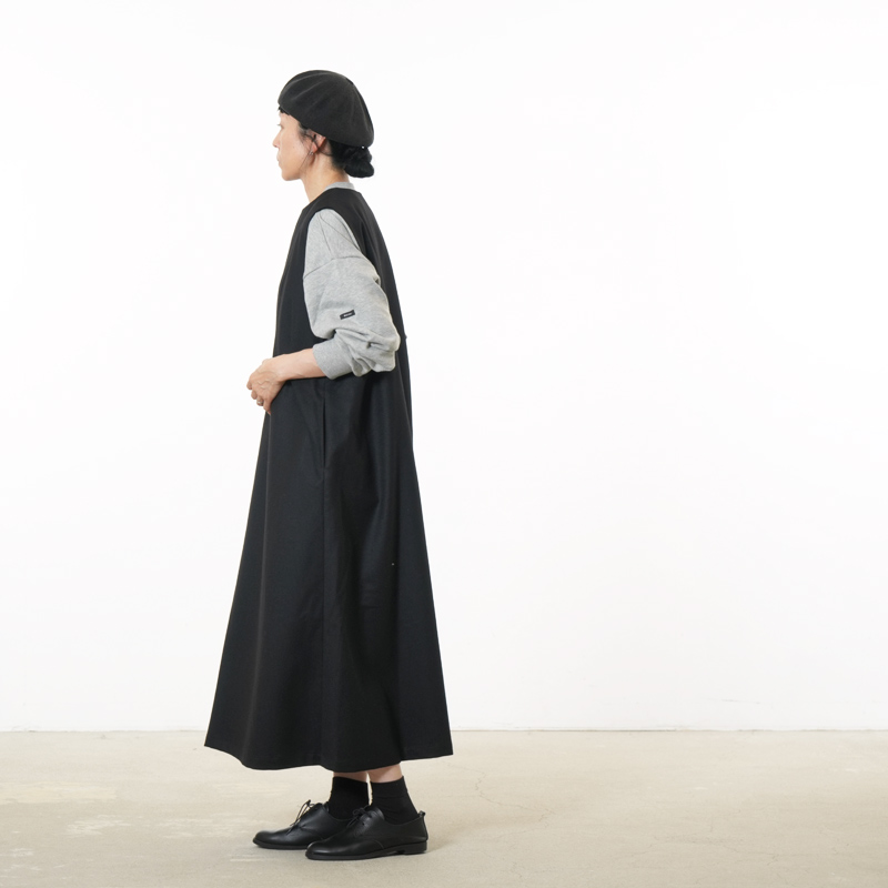 Charpentier de Vaisseau(シャルパンティエ ドゥ ヴェッソ) Darrel Washable Wool Dress