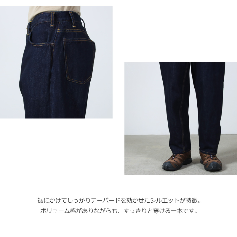 CIOTA(シオタ) Wide Tapered 5 Pocket Pants