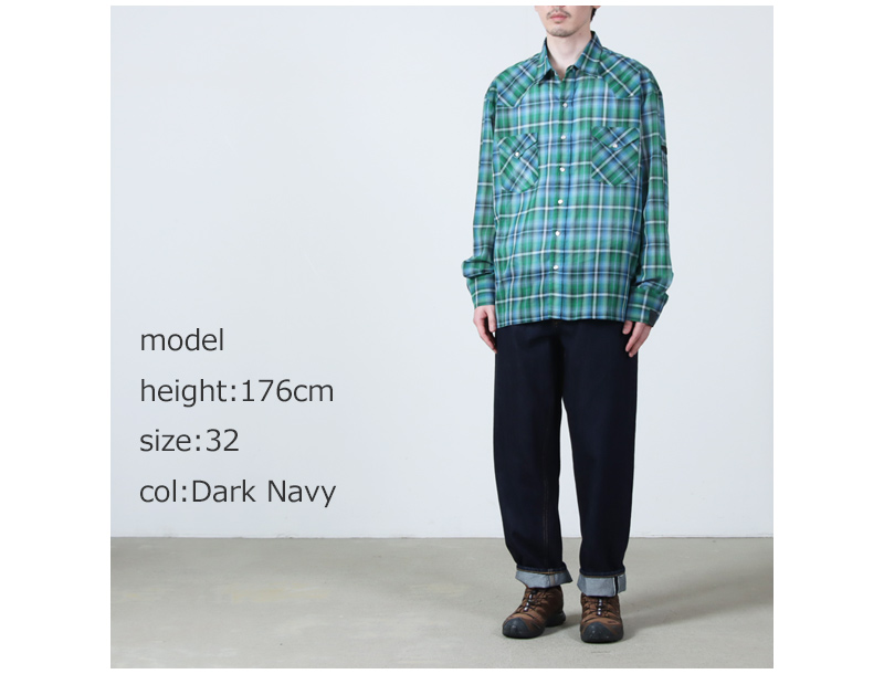 CIOTA(シオタ) Wide Tapered 5 Pocket Pants
