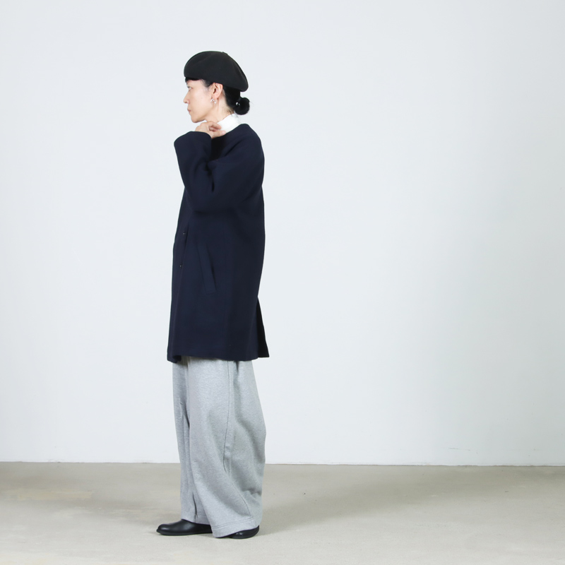 Commencement(コメンスメント) No collar wool coat