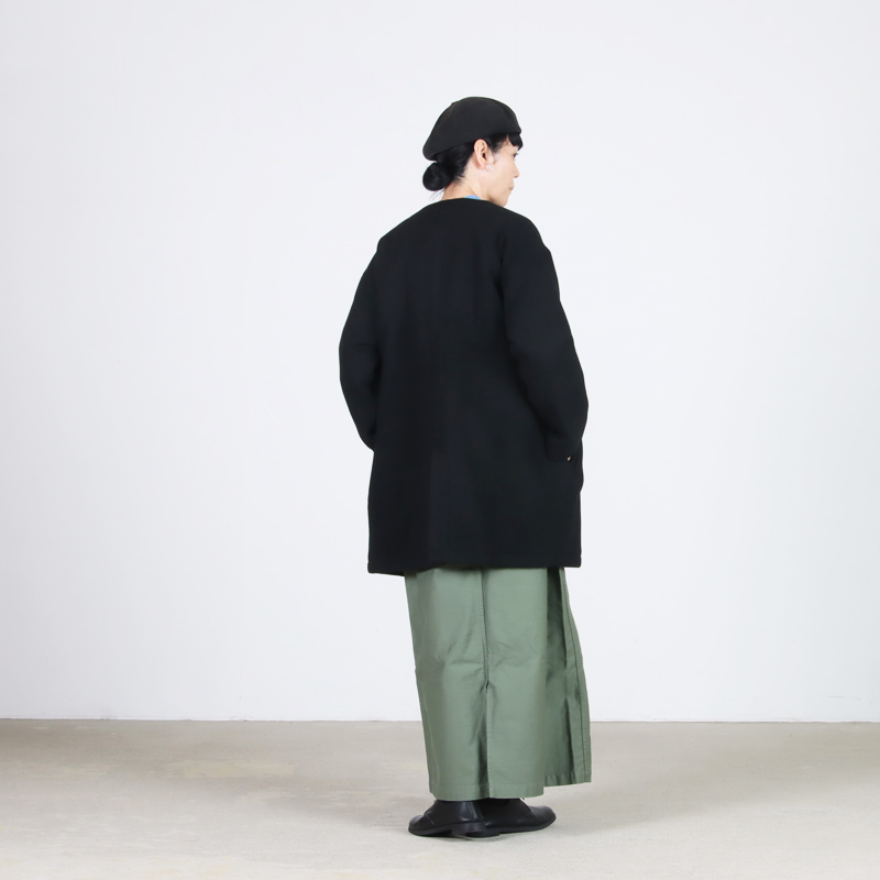 Commencement(コメンスメント) No collar wool coat