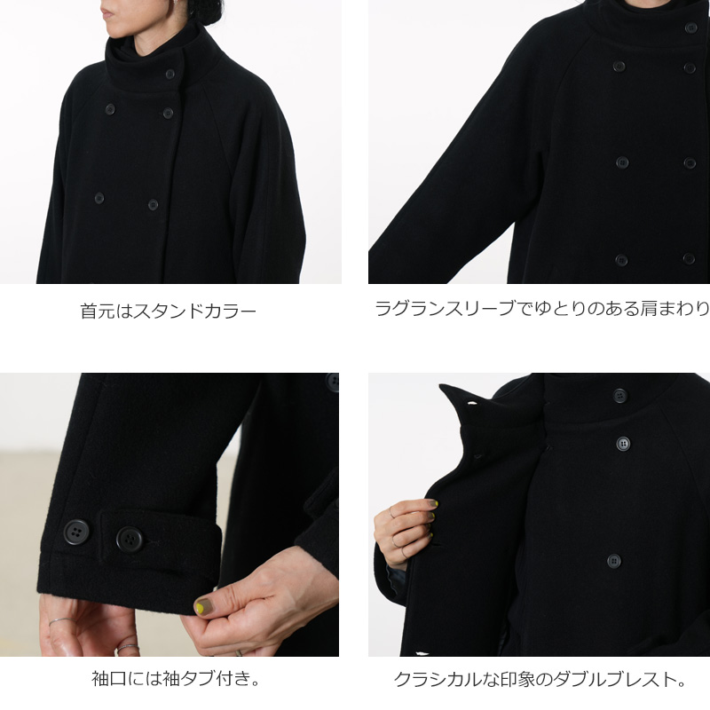 Commencement(コメンスメント) Wool middle coat