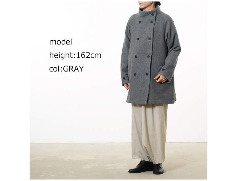 Commencement(コメンスメント) Wool middle coat