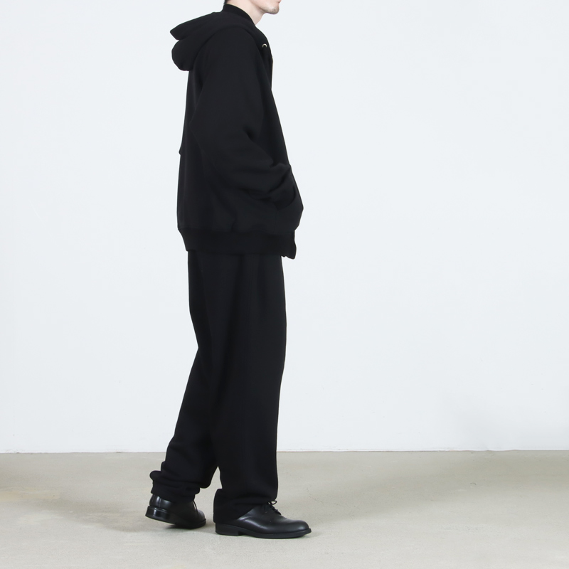 COMOLI(コモリ) コットン裏毛 ジップパーカ