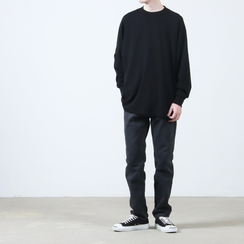 COMOLI(コモリ) コットンカシミヤ 長袖Tシャツ