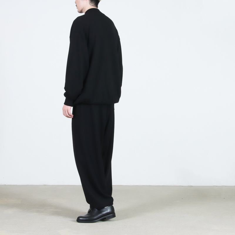 COMOLI(コモリ) ウール モックネックニット