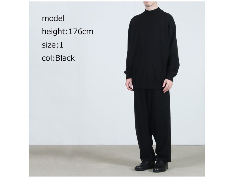 COMOLI(コモリ) ウールニット パンツ