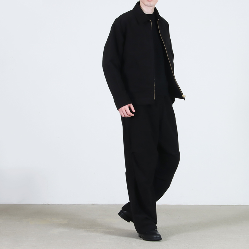 COMOLI(コモリ) モールスキン ジップショートジャケット