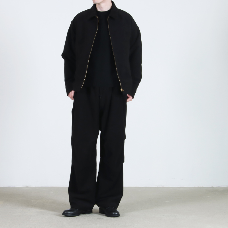 COMOLI(コモリ) モールスキン ジップショートジャケット