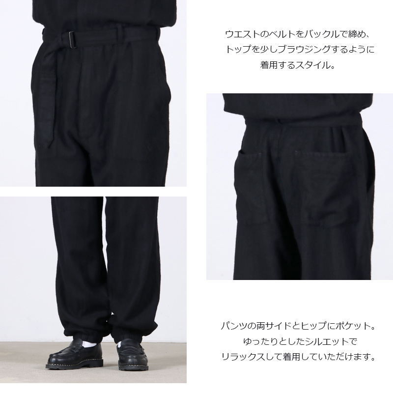 COMOLI(コモリ) カシミヤシルク オールインワン