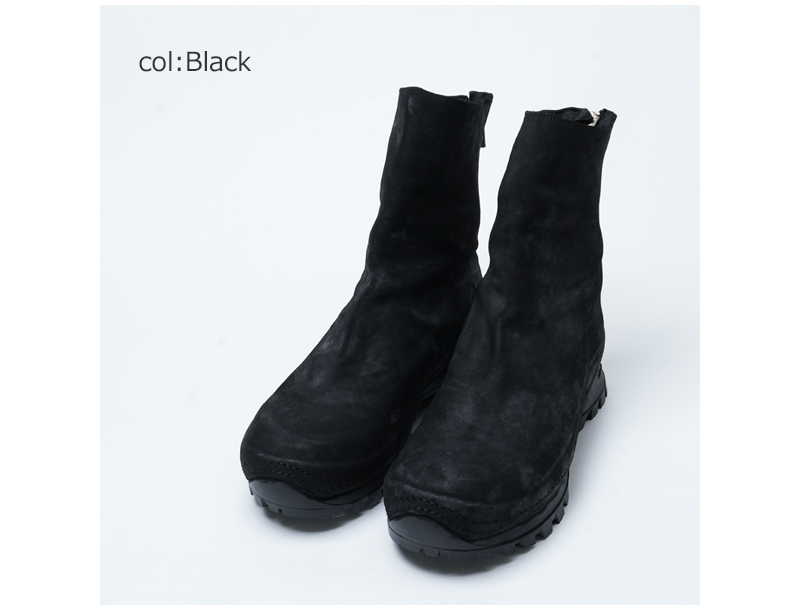 COMOLI(コモリ) GUIDI別注 VS バックジップ ブーツ