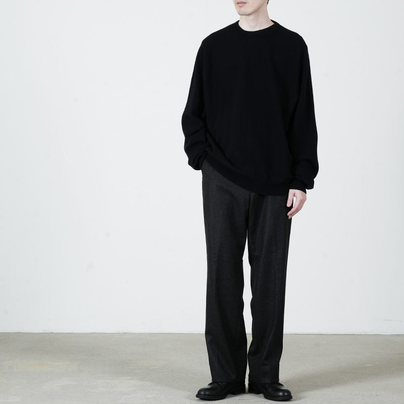 COMOLI(コモリ) SCOTT&CHARTERS別注 クルーネックニット