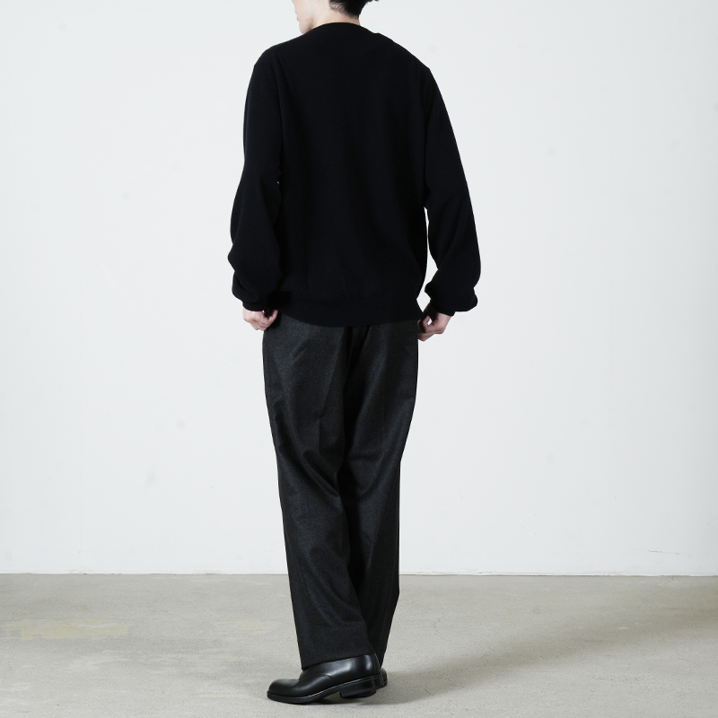 COMOLI(コモリ) SCOTT&CHARTERS別注 クルーネックニット